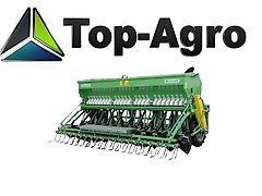 Bomet Top-Agro Drillmaschine 2,5m-4,0m Volumen 443l-788l mit Schleifscharen und Scheibenschare NEU