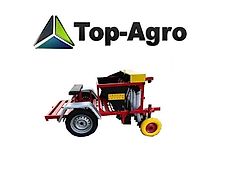 Top-Agro Automatische Pflanzmaschine für Knoblauch, Saubohne, Zwibeln, Tulpen