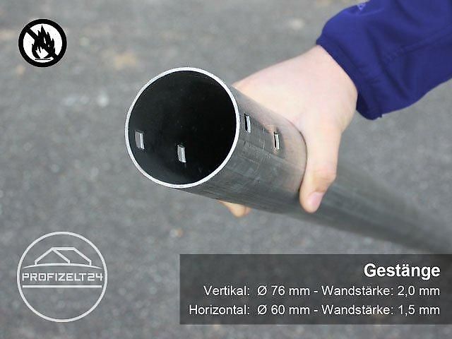 Toolport GmbH Rundbogenhalle 9,15x12m Lagerzelt Zelthalle Leichtbauhalle NEU