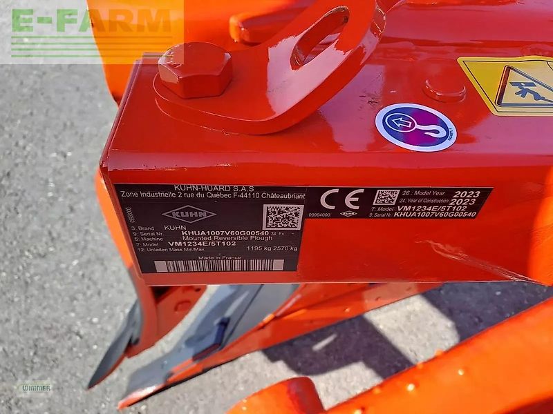 Kuhn vari master 123 - 4 schar pflug