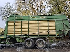 Krone Ladewagen / Forage wagon / Remorque autochargeuse / Прицеп для перевозки зеленых кормов TITAN R 48 GD