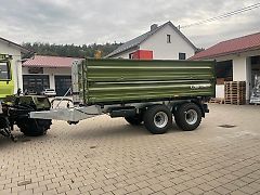 Fliegl TDK 140 Fox Tandemkipper Kipper Anhänger Traktor 2 Achser