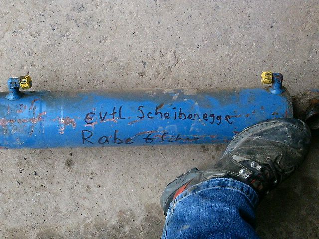 Rabe Klappzylinder für Scheibenegge