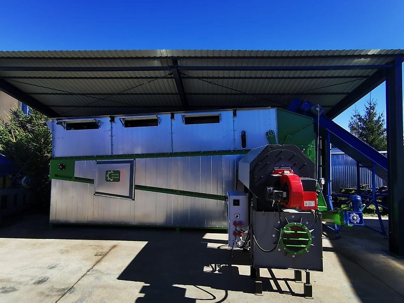 Metal Mania Suszarnia SP do suszenia, kukurydzy, zbóż, nasion - Průmyslová sušárna na kukuřici, obilí a semena - Industrietrockner für Mais, Getreide und Saatgut