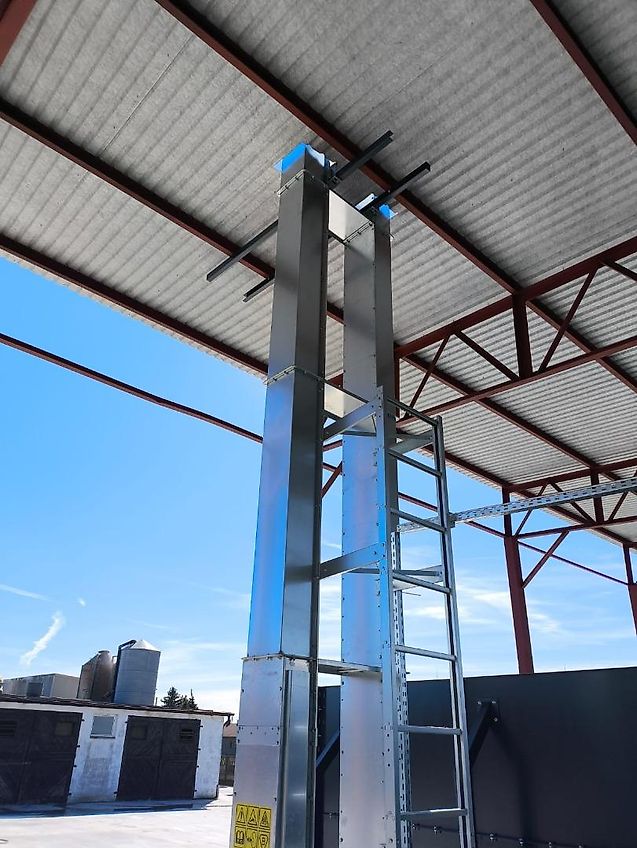 Metal Mania Suszarnia SP do suszenia, kukurydzy, zbóż, nasion - Průmyslová sušárna na kukuřici, obilí a semena - Industrietrockner für Mais, Getreide und Saatgut