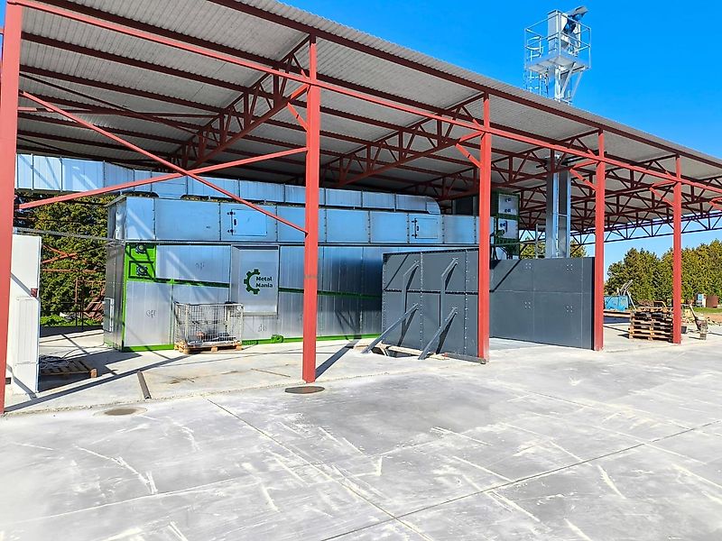Metal Mania Suszarnia SP do suszenia, kukurydzy, zbóż, nasion - Průmyslová sušárna na kukuřici, obilí a semena - Industrietrockner für Mais, Getreide und Saatgut
