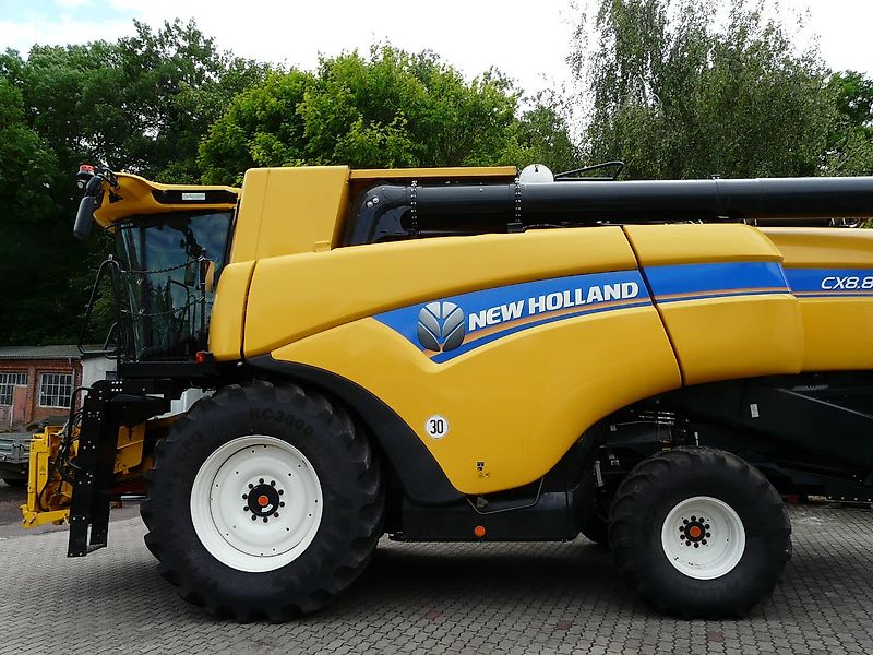 New Holland CX 8.80 mit SW Varifeed 8.53m u SWW