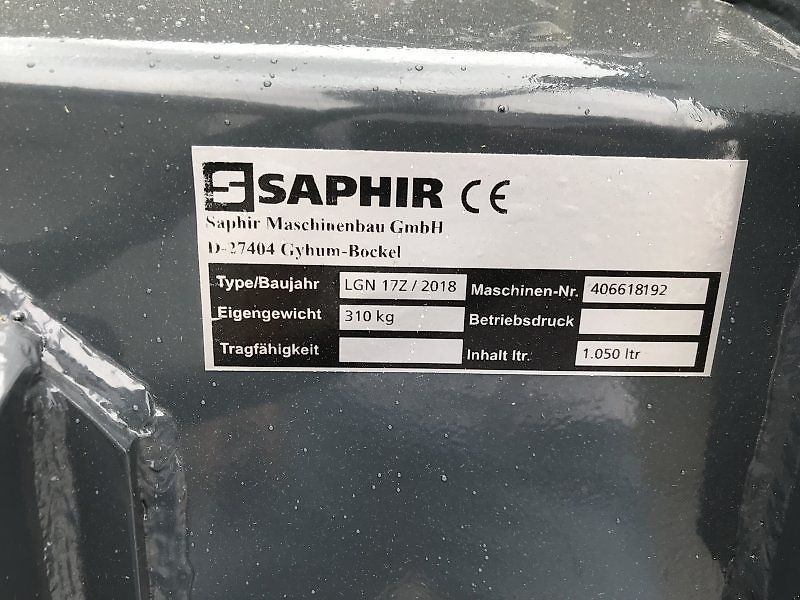 Saphir LGN 17 mit Zinkenniederhalter