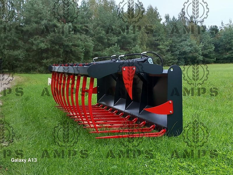 AMPS Krokodyl II-Siłownikowy Ząb Kuty/ KROKODILGEBISS 2-ZYLINDER