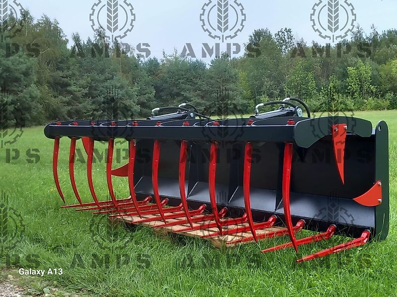 AMPS Krokodyl II-Siłownikowy Ząb Kuty/ KROKODILGEBISS 2-ZYLINDER