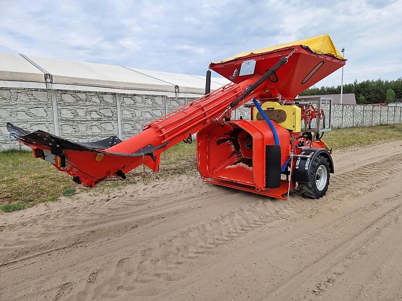 prasa silosująca, kukurydza, zboże, CCM, Schlauchpresse, grain bagger, boudineuse.