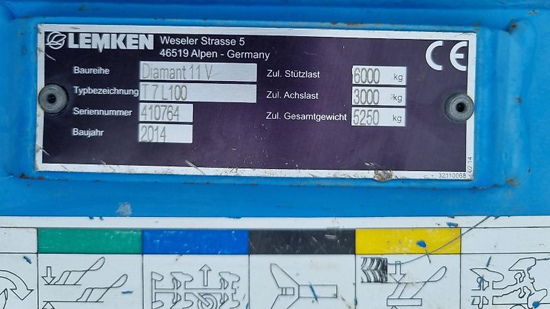 Lemken Diamant 11V