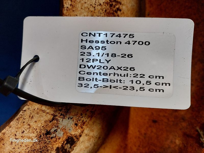 Hesston 26" 23.1/18-26 (Spare part/Reservedel/Ersatzteil)