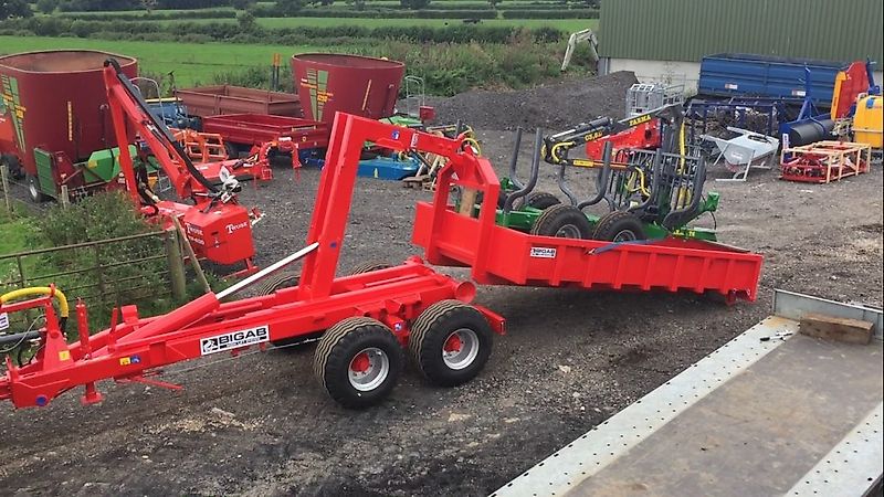 BIGAB 10-14 Hook Lift Trailer