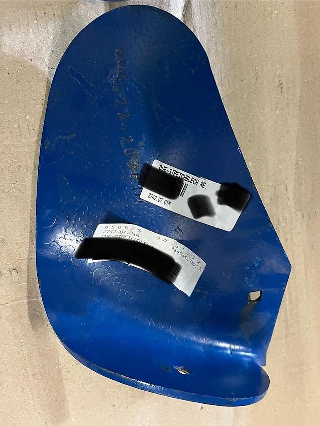 Rabe Dünger-Streichblech links und rechts, 27420702 und 27420701, Paarpreis