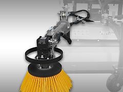 Jansen Seitenkehrbesen für Traktor Kehrmaschine Jansen JK-130! Hydraulisch