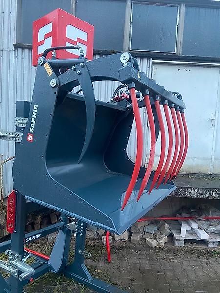 Saphir Leichtgutschaufel mit Niederhalter LGN 13Z Hoflader