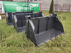 AMPS Szufla Wielofunkcyjna 4w1/ KLAPPSCHAUFEL 4IN1/ Manitou, Weidemann, Atlas