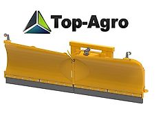 Top-Agro Schneeschild Schneepflug VARIO SERIE PRO 3,3m SHP-SV33 ROBUST WINTERAKTION