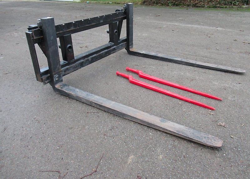 InterAgri Palettengabel 120cm 2,5T mit 2 Ballenzinken TOP ANGEBOTE!