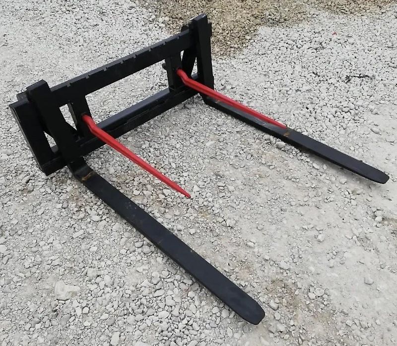 InterAgri Palettengabel 120cm 2,5T mit 2 Ballenzinken TOP ANGEBOTE!