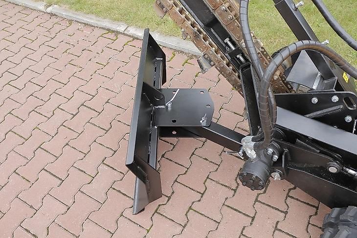 Grabenfräse, Schlitzfräse, Drainagefräse LASKI TR-120 Hydro auf Gummiketten.