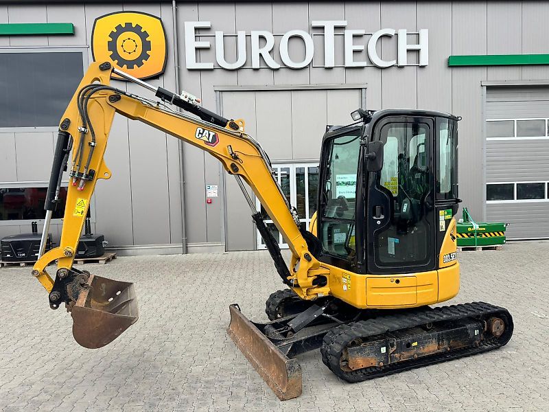 CAT 303.5 E CR 2021r. Stan BDB 4 Łyżki