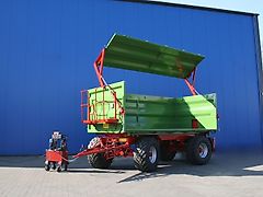 Hilken ZMK5000 Zweiachs-Muldenkipper, Reifen 560/60R22,5