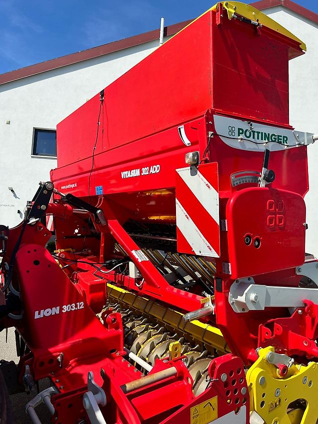 Pöttinger Vitasem 302 ADD + Pöttinger Lion 303.12 WG, Kombi