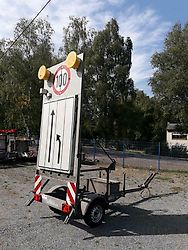 Nissen Verkehrsleittafel Verkehrssicherungsabhänger Horizont