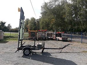 Nissen Verkehrsleittafel Verkehrssicherungsabhänger Horizont