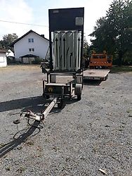 Nissen Verkehrsleittafel Verkehrssicherungsabhänger Horizont
