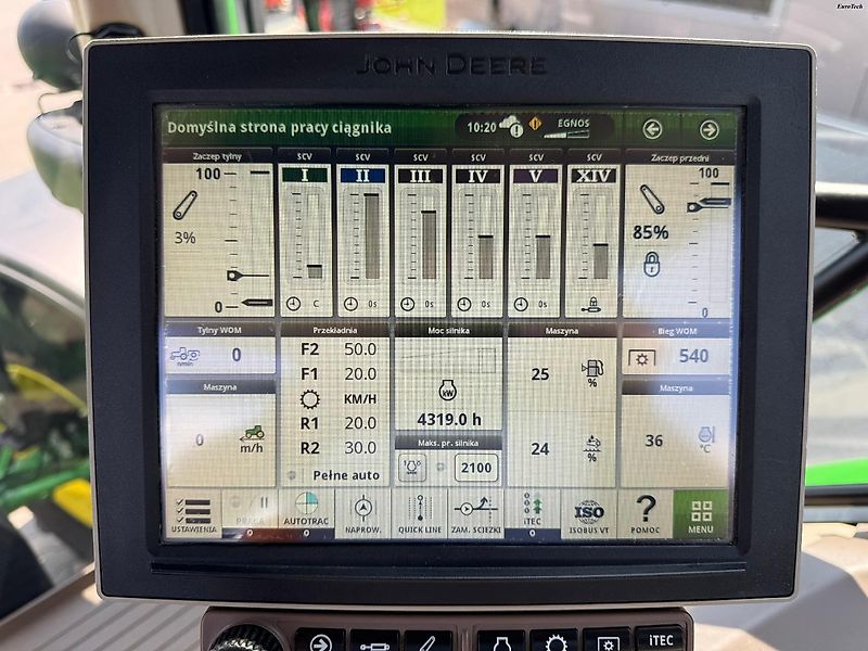 John Deere 6195r AutoPower 21r Premium Edition GPS 50km/h
