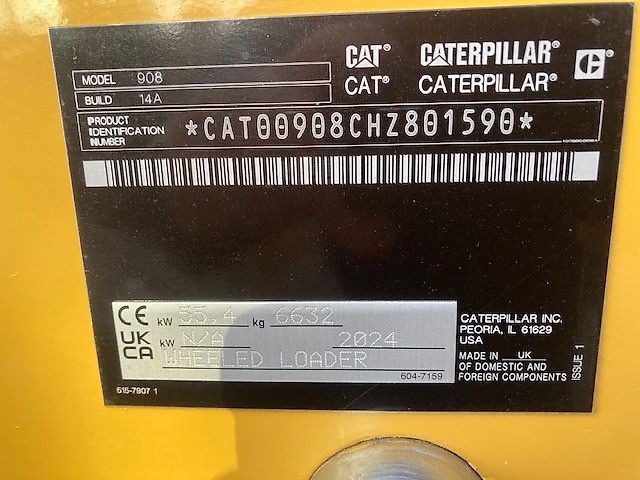 Caterpillar Radlader 908HL