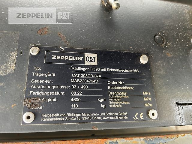 Caterpillar 303CR-07A