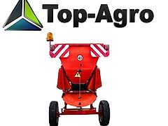 Top-Agro Sand-Salz Streuer gezogen 380l/550kg mit Fahrwerk hydr. Antrieb hydr zu und auf !!NEU!! WINTERAKTION