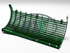 PW Schnecke JD-AZ101140R – passend für John Deere 9640WTS / 9660WTS / 9680WTS / 9640i WTS / 9660i WTS / 9680i WTS / T660