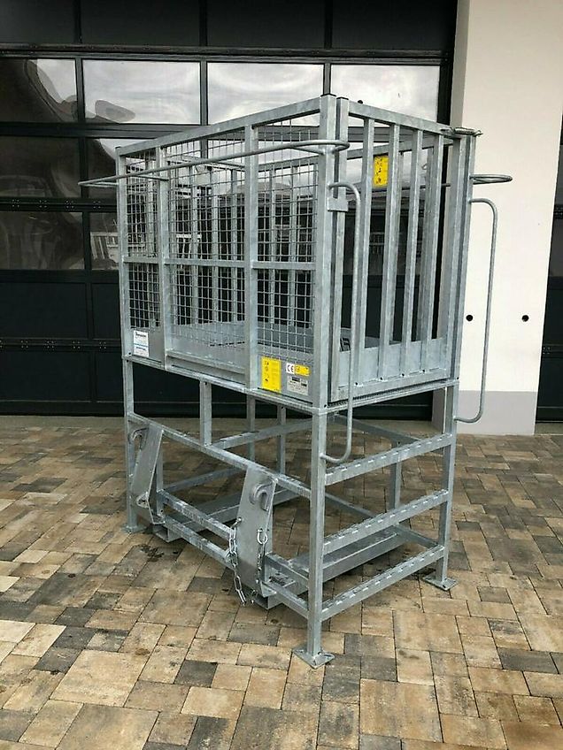 Fliegl Arbeitsbühne, Arbeitskorb, Frontlader, Stapler