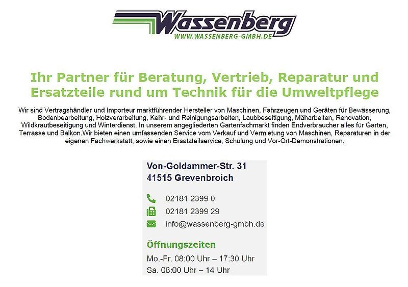 Wacker Neuson Vorwärtslaufende Vibrationsplatte BPS 2050B