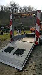 Nissen Absperrtafel Verkehrssicherungsanhänger Vz 616 615 horizon