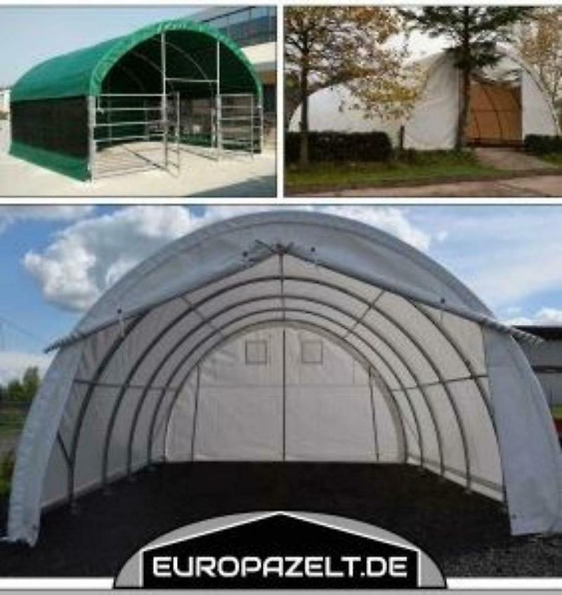 Industriezelt Leichtbauhalle Halle Landwirtschaft 750PVC 6x12m