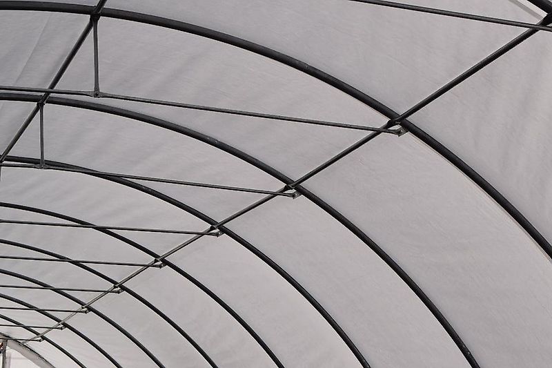 Rundbogenhalle Zelthalle 10x9x4,5m Landwirtschaft Statik 750PVC