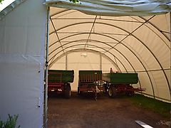 Rundbogenhalle Zelthalle Leichtbauhalle Landwirtschaft Neu Statik