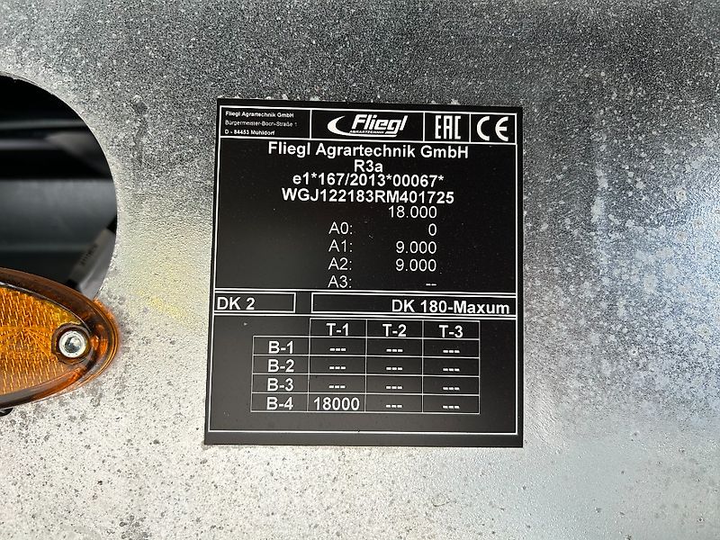 Fliegl DK 180 Maxum Fox limited