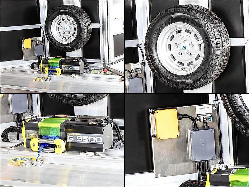 Moetefindt Autotransportanhänger Plane FTP235 235x550cm 3,5t Höhe