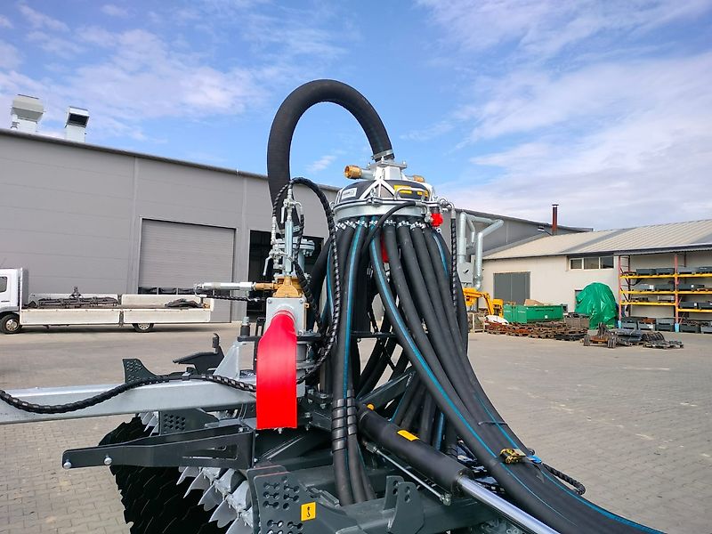 Verschlauchungstechnik SEV6 Güllescheibenegge 6 Meter Verschlauchung Fassanbau Gülleverschlauchung