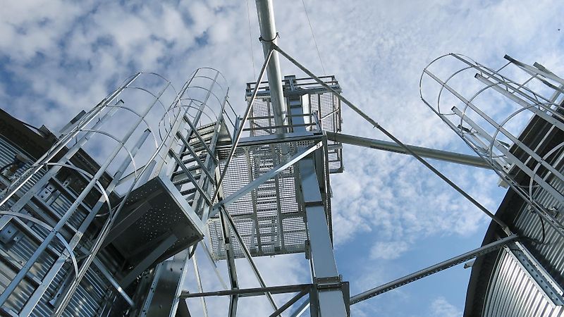 Unia OBI 500 Satztrockner Getreidesilo Trommelreiniger Elevator