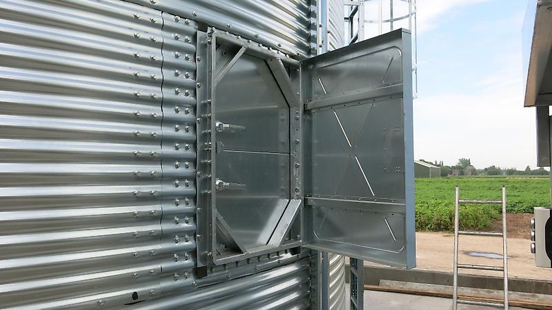 Unia OBI 500 Satztrockner Getreidesilo Trommelreiniger Elevator