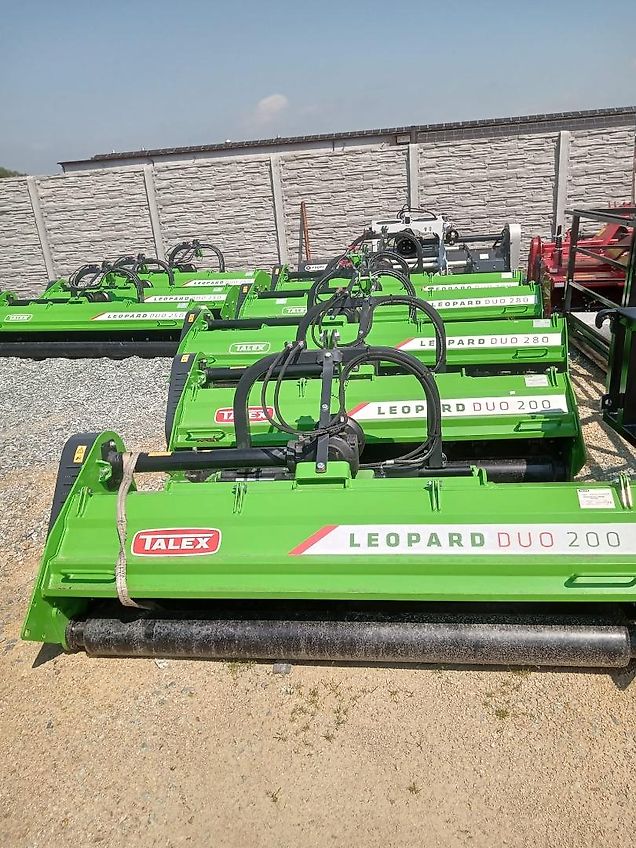 TALEX Böschungsmeher SCHLEGELMULCHER LEOPARD DUO 2,50 Welle Hammern