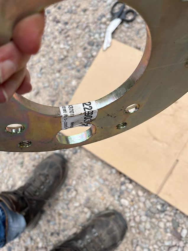 Amazone Lagerdistanzscheibe, 3370110, Einzelstück